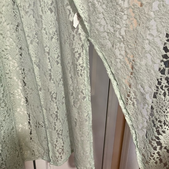 LuLaroe Lace mint Joy…Size Large - Picture 5 of 8